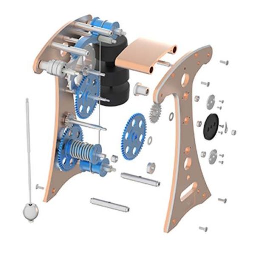 Pendule de Galilée en kit - Maquette technique de 106 pièces